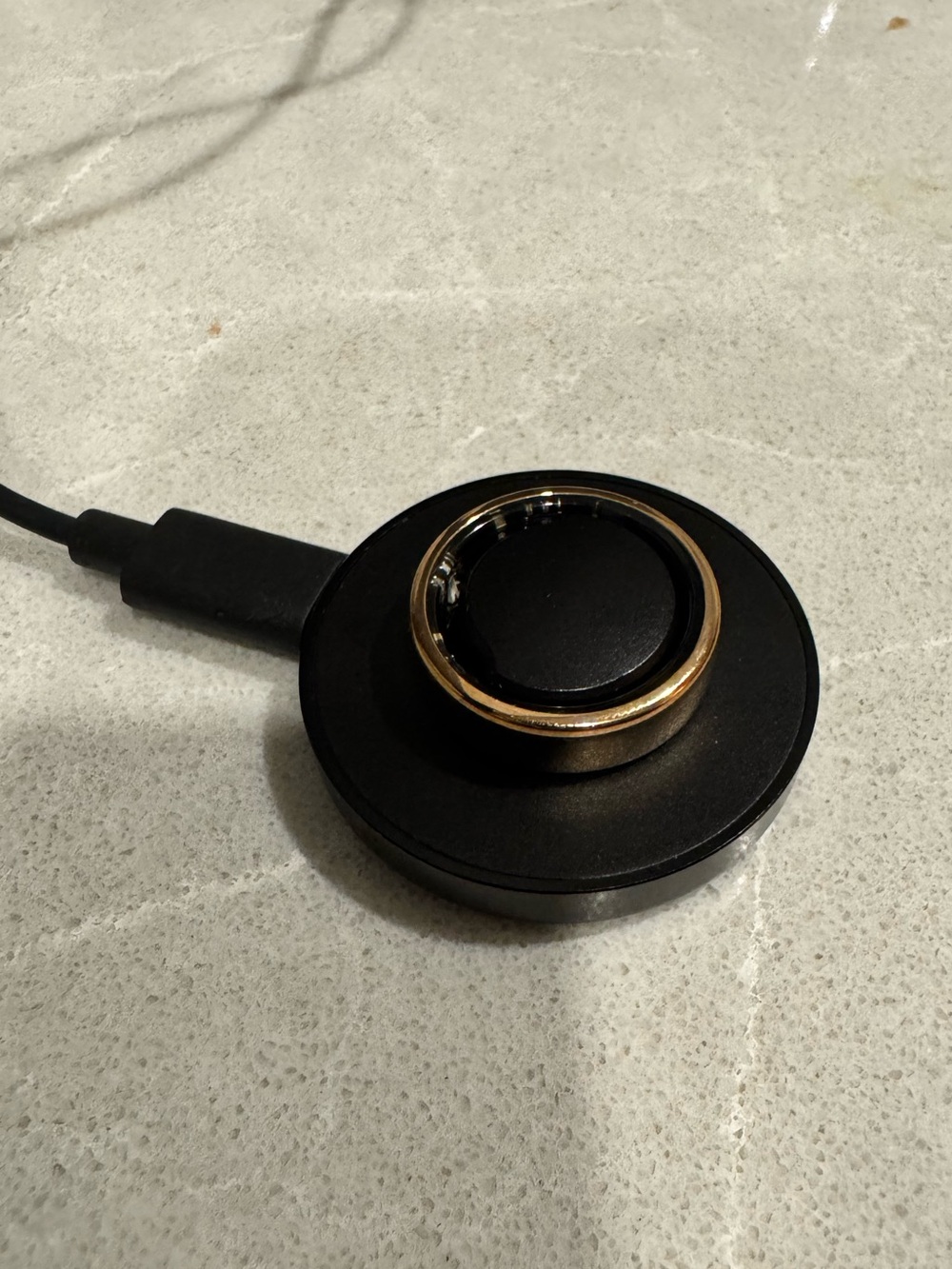 Oura Ring Gen3 Size 12 – Rose Gold – Sleep & Health Tracker with Charger